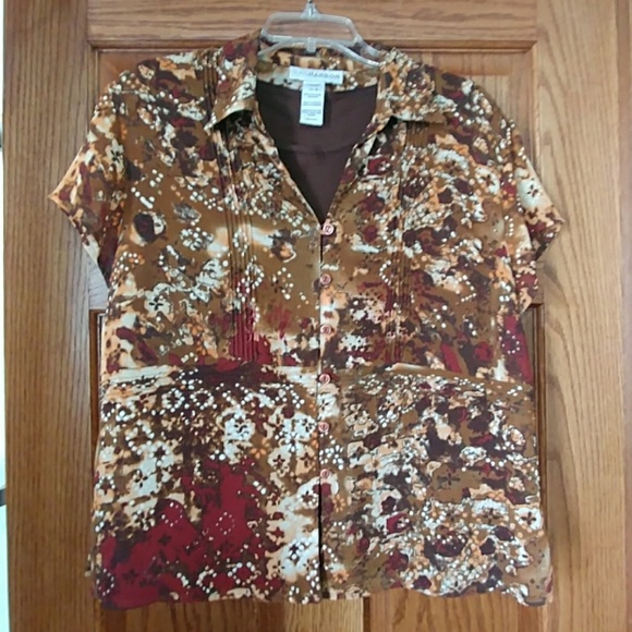 Sag Harbor Tops Womens Sag Harbor Blouse And Cami Set Poshmark